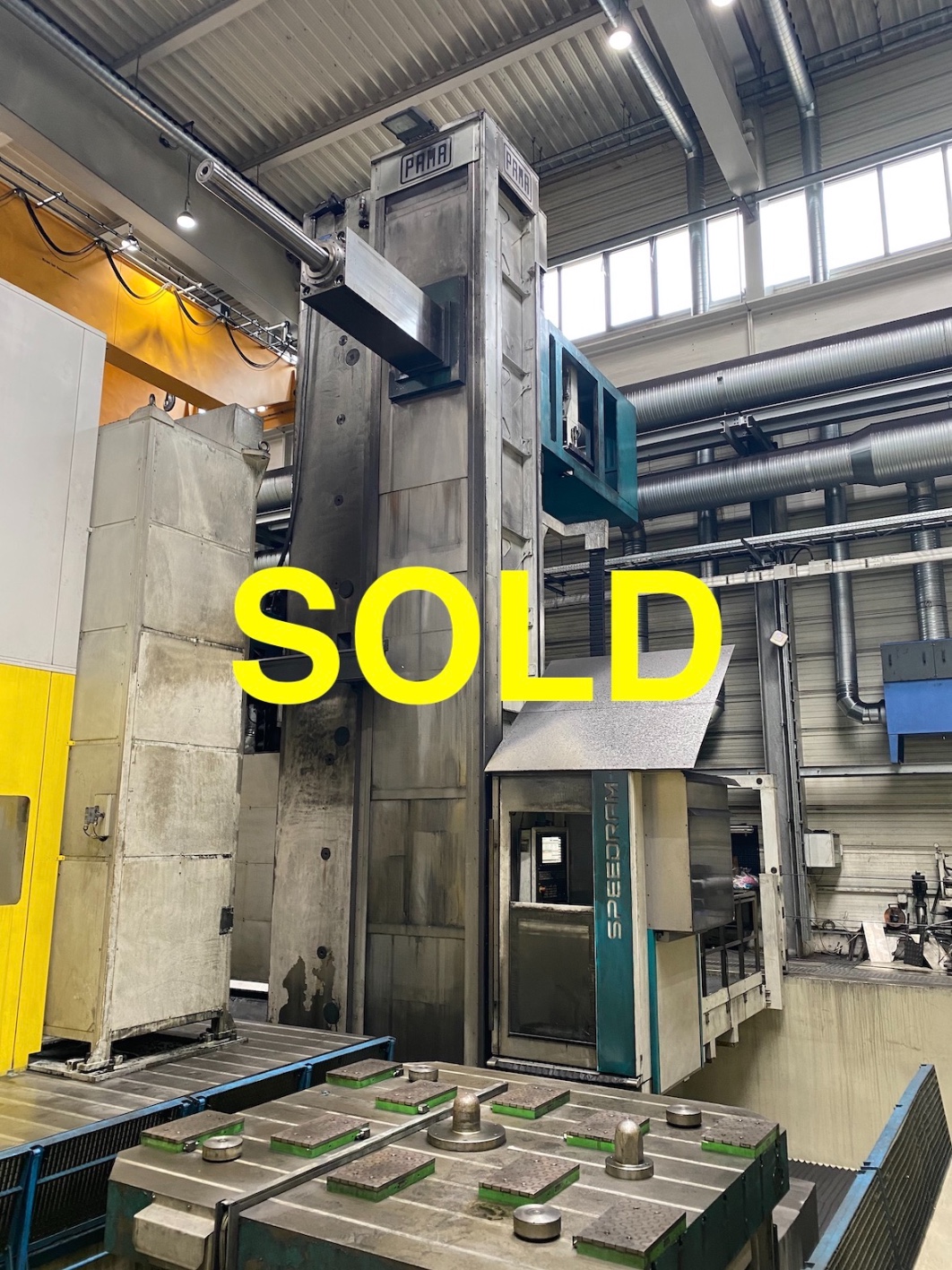 PAMA Speedram 4000 Horizontal Borer — CNC machines in the GUAX AB inventory