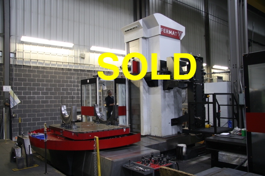 FERMAT WFT 13, ATC 40. HEIDENHAIN i TNC 530. — CNC machines in the GUAX AB inventory