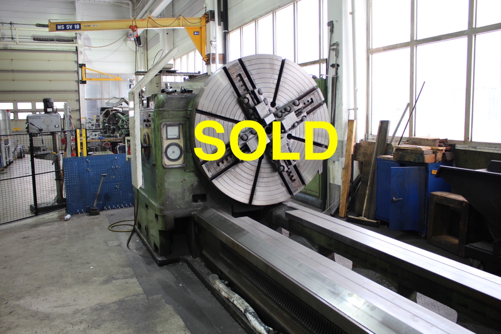POREBA TCC 160 x 8.000 — Lathes in the GUAX AB inventory