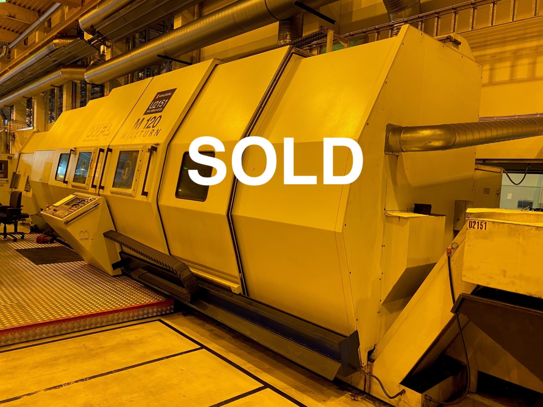 WFL M 120 x 5000 — CNC machines in the GUAX AB inventory