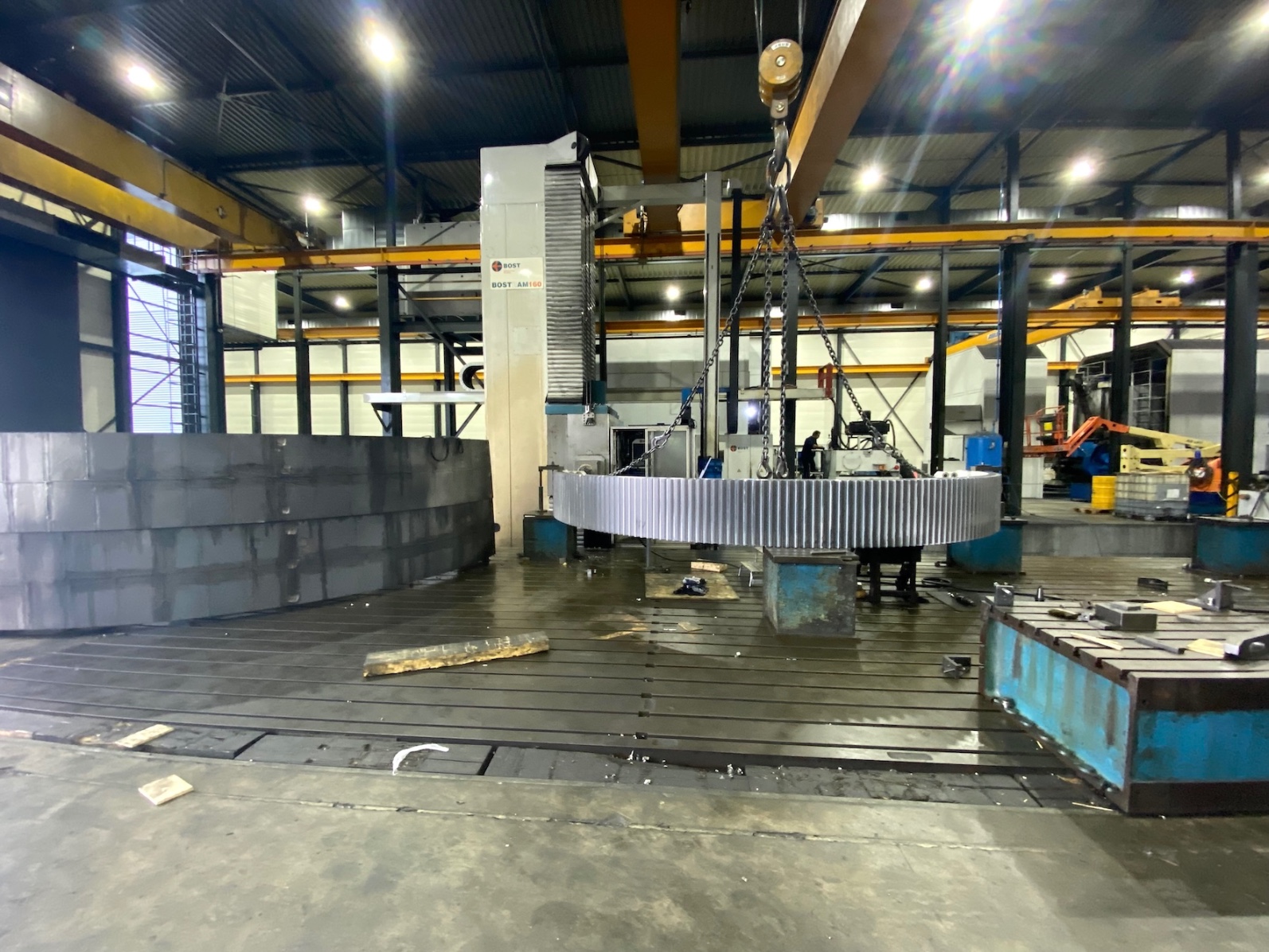 BOSTRAM 160, 2005 — CNC machines in the GUAX AB inventory