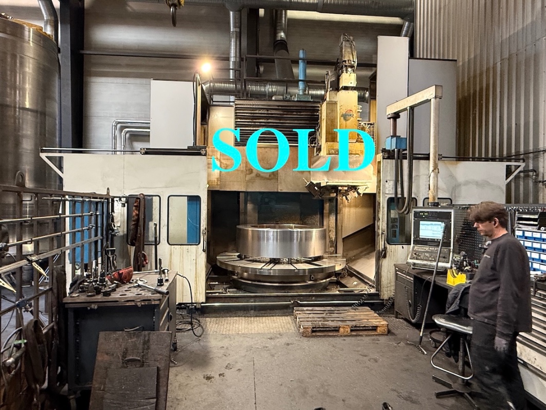 TOS SKIQ 20 CNC Vertical Borer. 2009. — CNC machines in the GUAX AB inventory