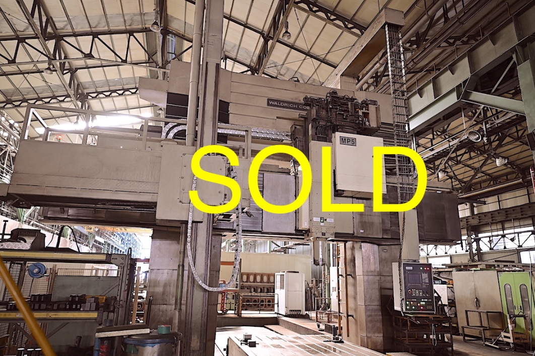 WALDRICH COBURG FP 250NC/7M, — CNC machines in the GUAX AB inventory
