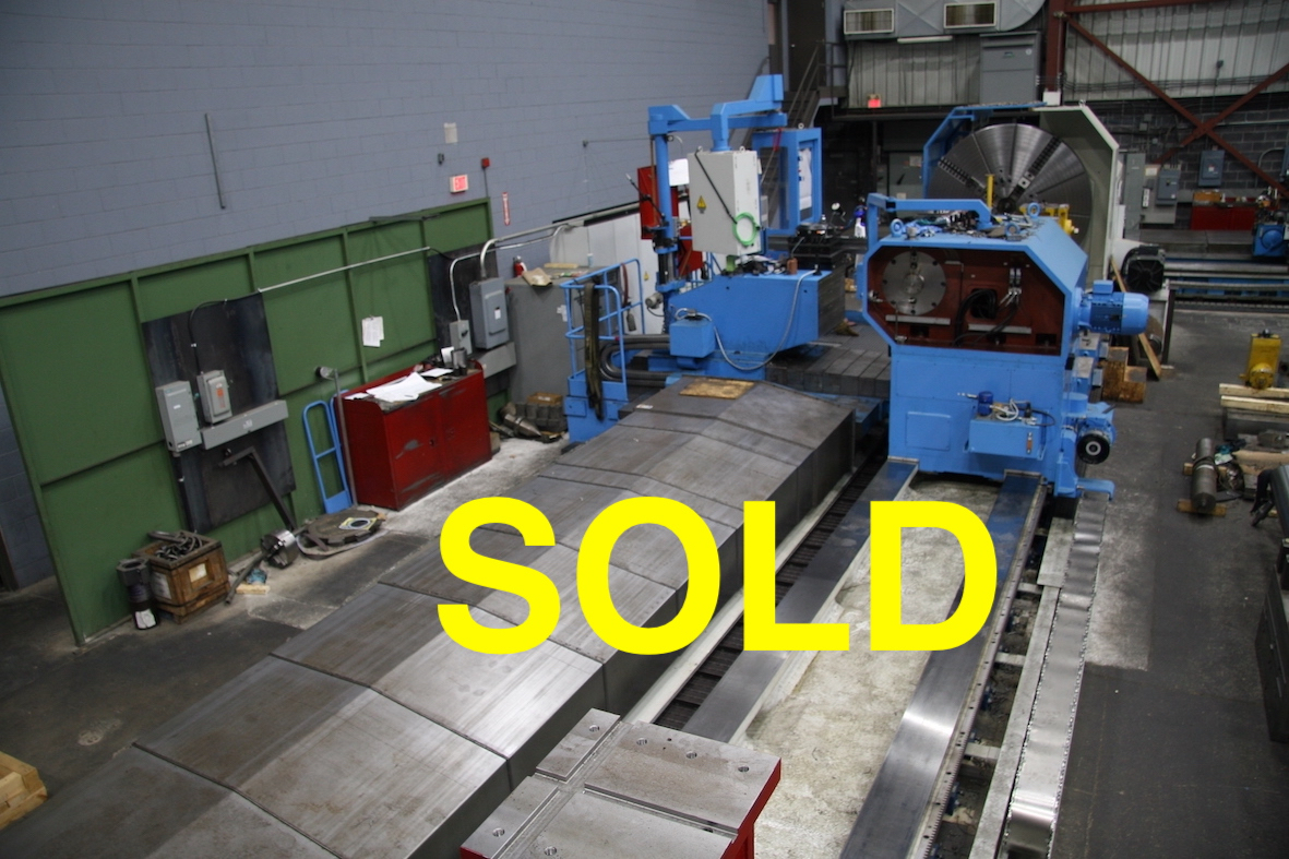 TACCHI DB 1400 x 10000. — CNC machines in the GUAX AB inventory