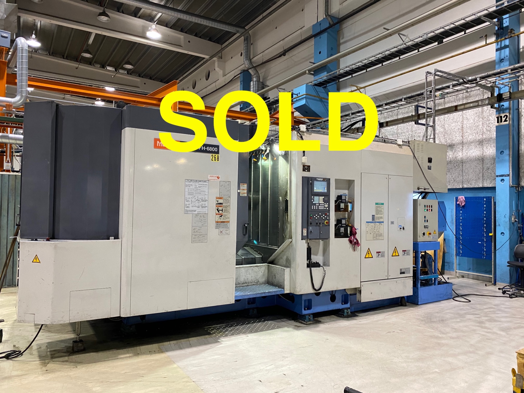MAZAK FH 6800 Horizontal Machining Center. — CNC machines in the GUAX AB inventory