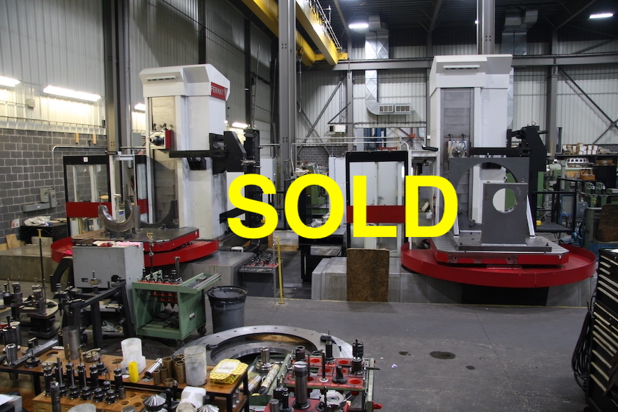 2 FERMAT WFT 13, ATC 40. HEIDENHAIN i TNC 530. — CNC machines in the GUAX AB inventory