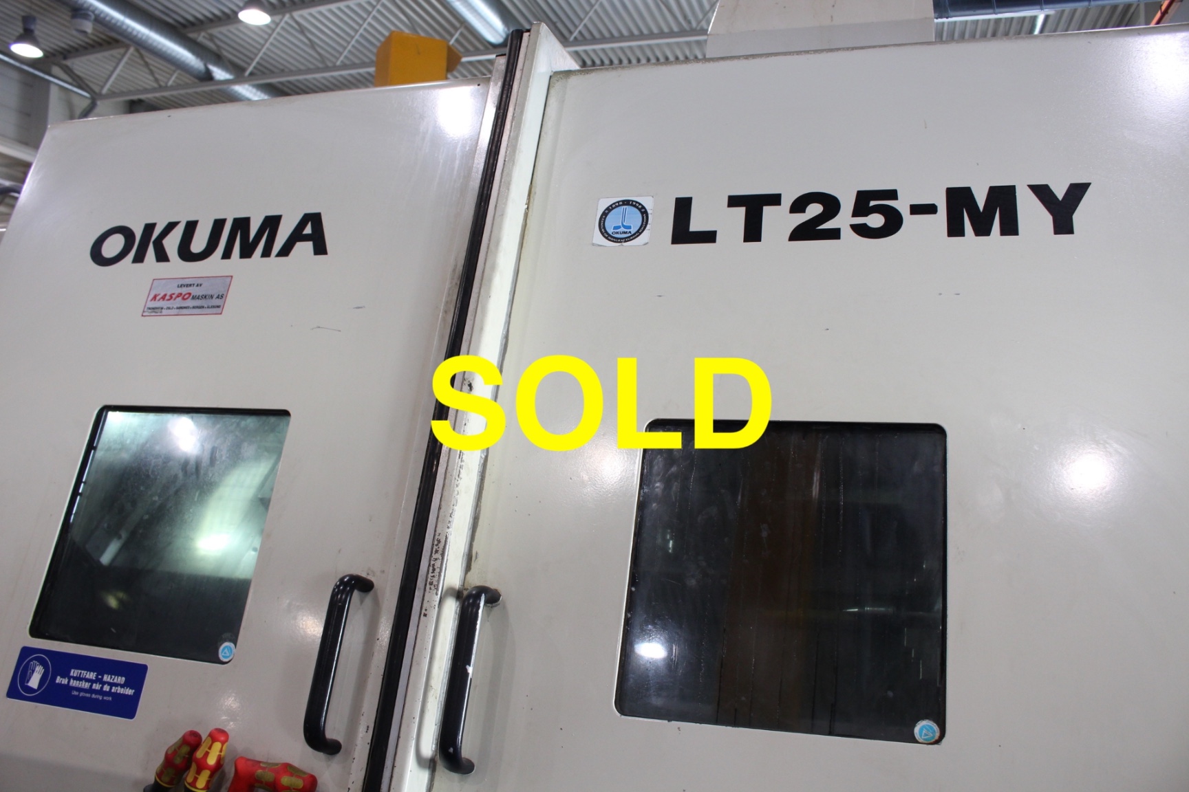 OKUMA LT 25-MY CNC Lathe. — CNC machines in the GUAX AB inventory