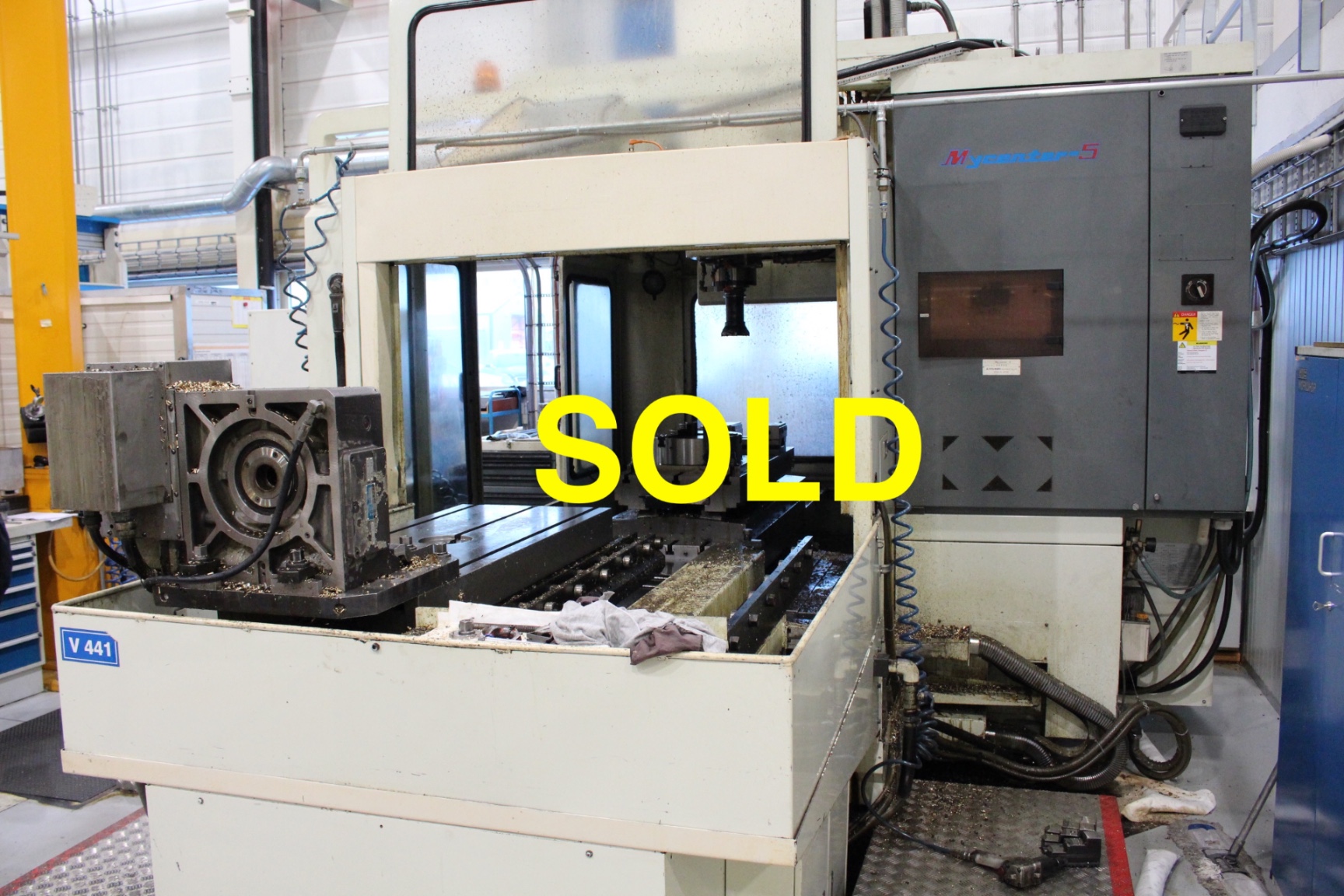 Kitamyra Mycenter 5, Vertical Machining Center. — CNC machines in the GUAX AB inventory