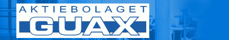GUAX AB logotype, Aktiebolaget Guax