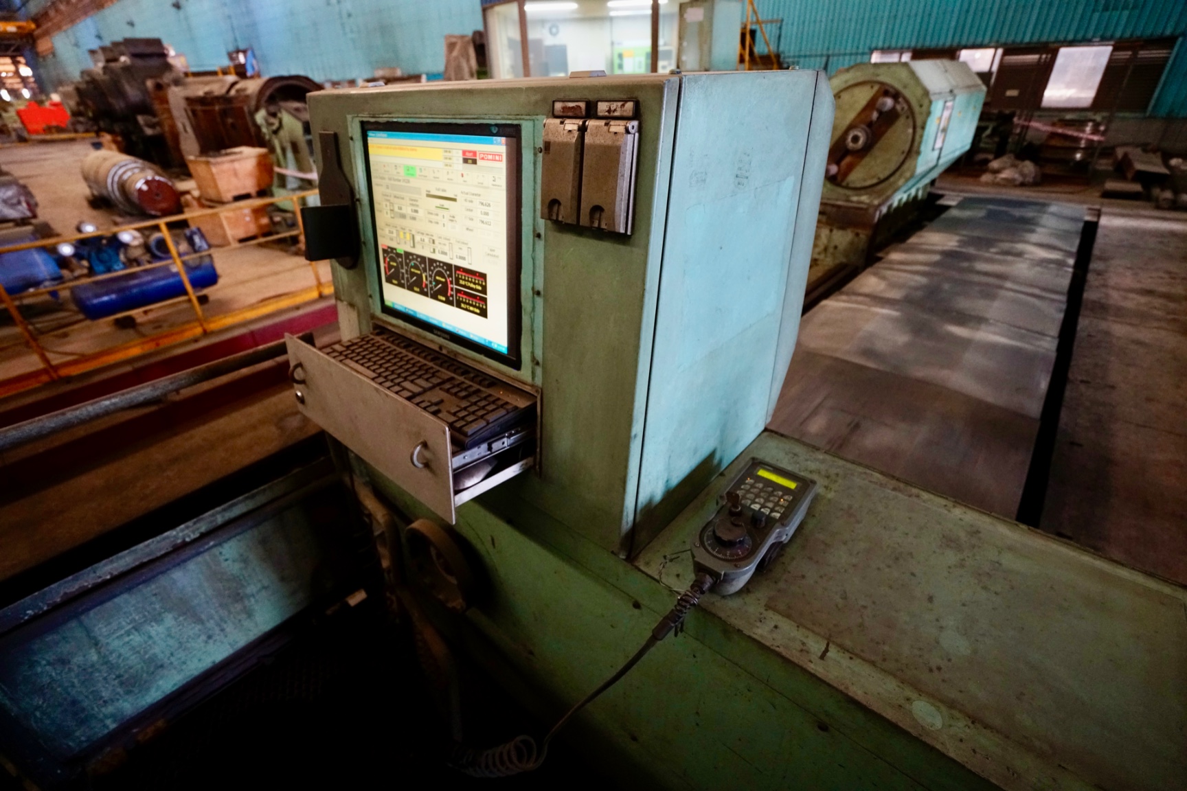 POMINI CNC Roll Grinder — additional view