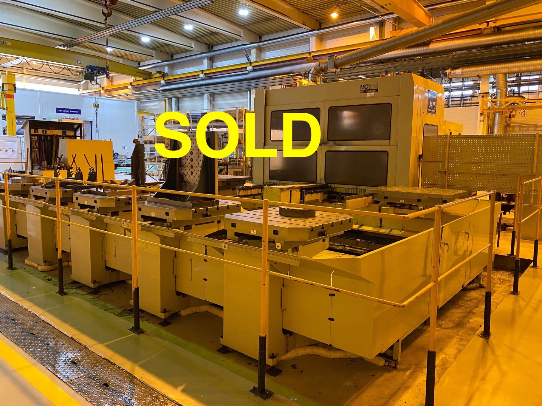 MAKINO MC 1513 Horizontal Machining Center. — CNC machines in the GUAX AB inventory